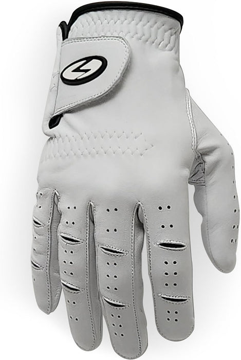 BirdieFlex Golf Gloves, Right Hand Glove for Left-Handed Golfer, Premium Quality Cabretta Leather