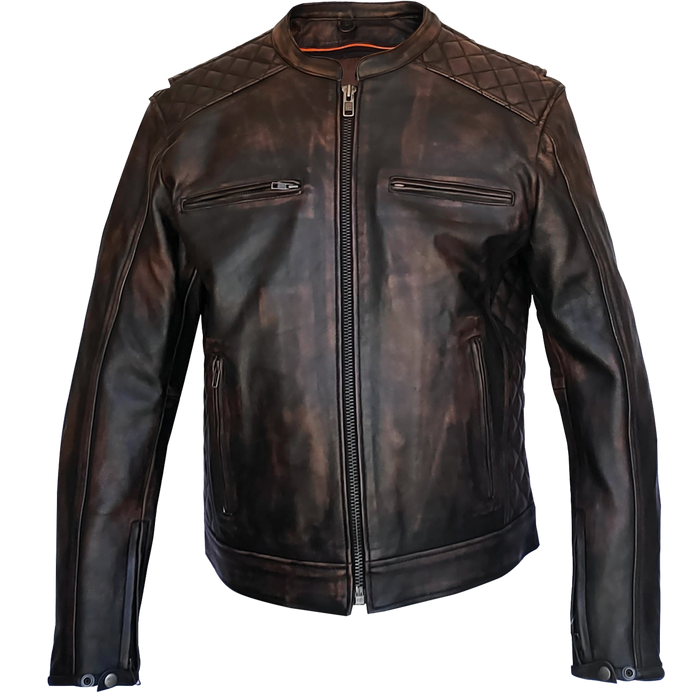 RBP–21 Brown Leather Jacket