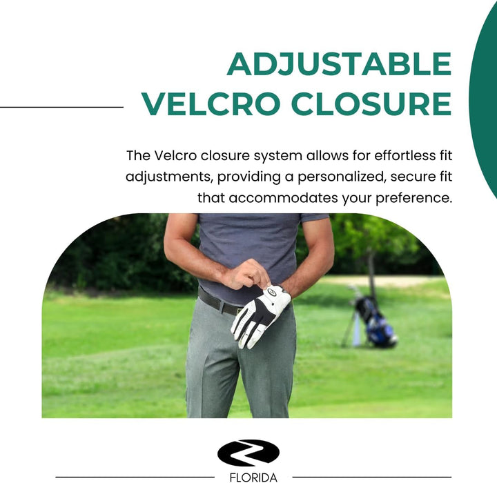 AlbatrossPro Golf Gloves – Left Hand Glove for Right-Handed Golfers, Soft Premium Cabretta Leather