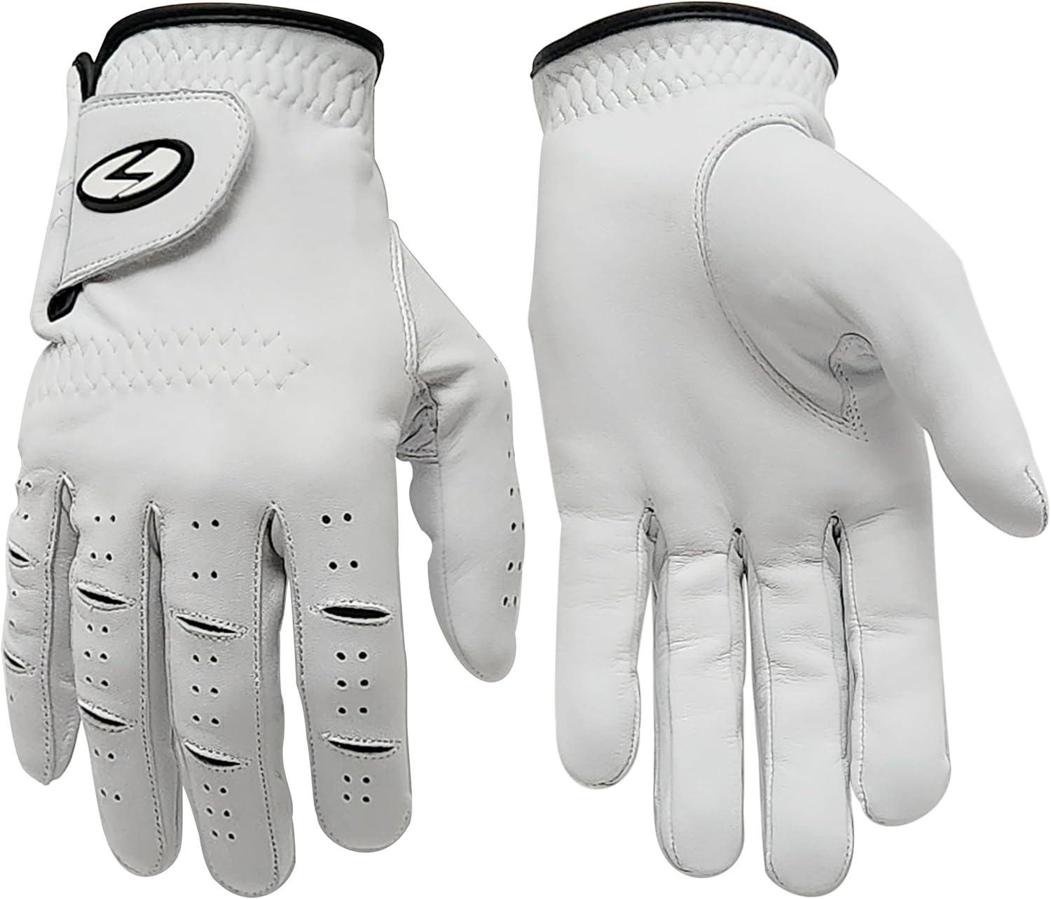 BirdieFlex Golf Gloves, Right Hand Glove for Left-Handed Golfer, Premium Quality Cabretta Leather