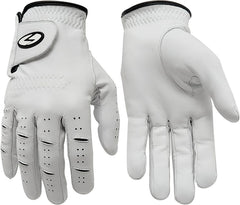 BirdieFlex Golf Gloves, Right Hand Glove for Left-Handed Golfer, Premium Quality Cabretta Leather