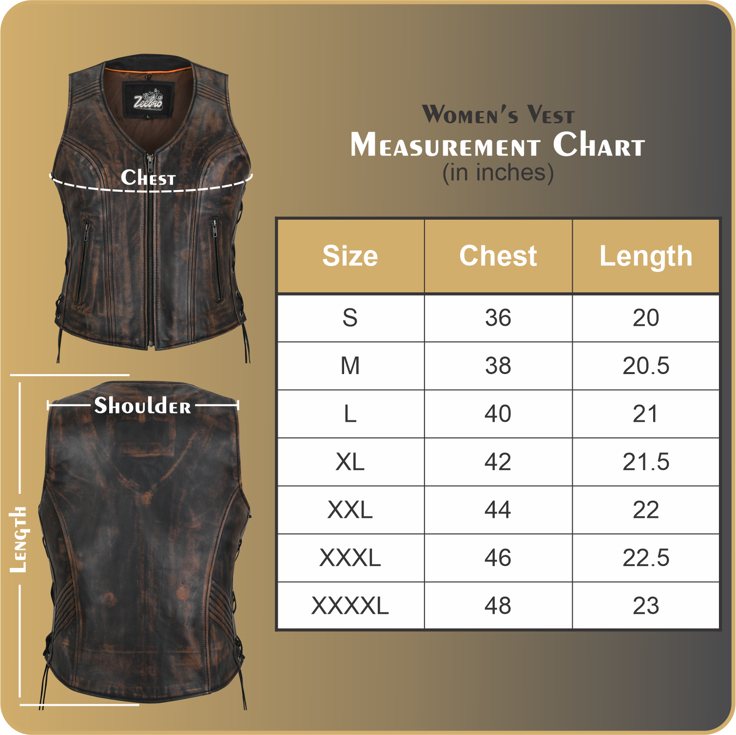 RBP–309 Leather Vest