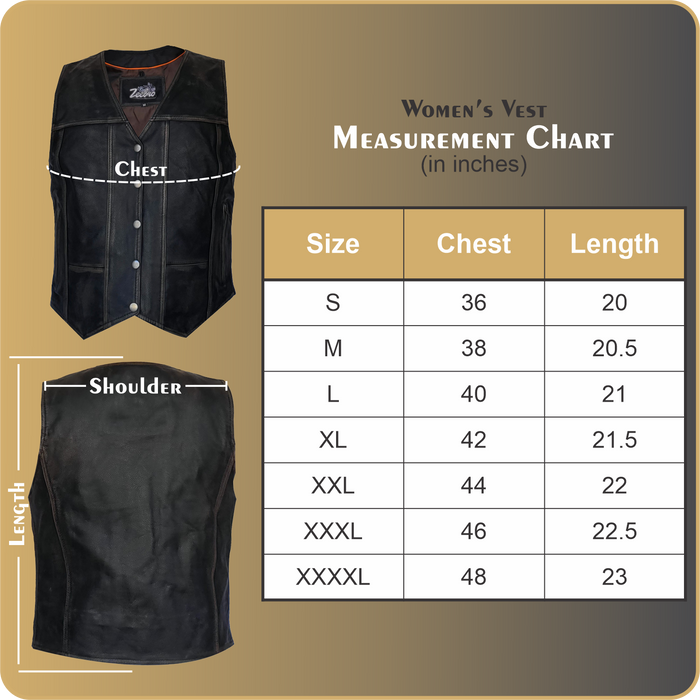 RB–311 Leather Vest