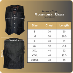 RB–311 Leather Vest