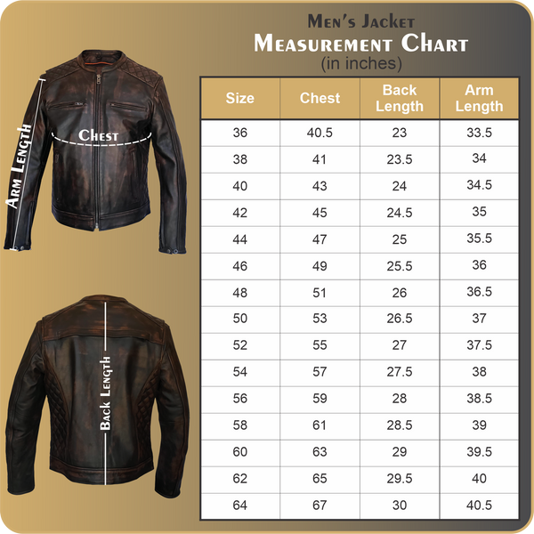 RBP–21 Brown Leather Jacket