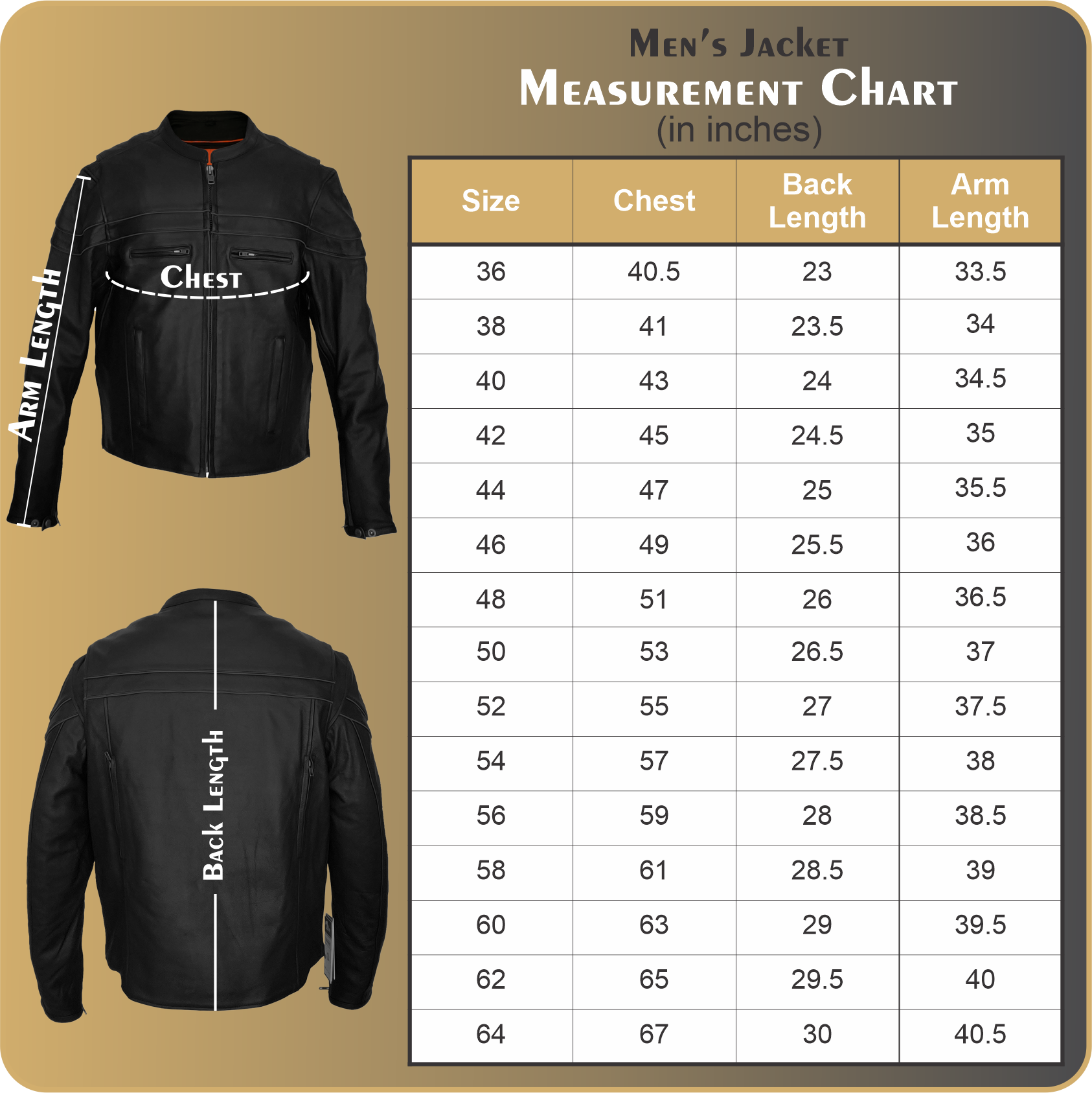 ANC–96 Black Leather Jacket