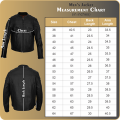 ANC–96 Black Leather Jacket