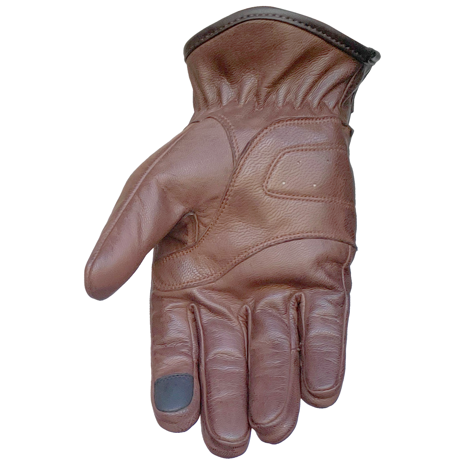 ZeeMen's BSP–02 Aniline Brown Leather Gloves