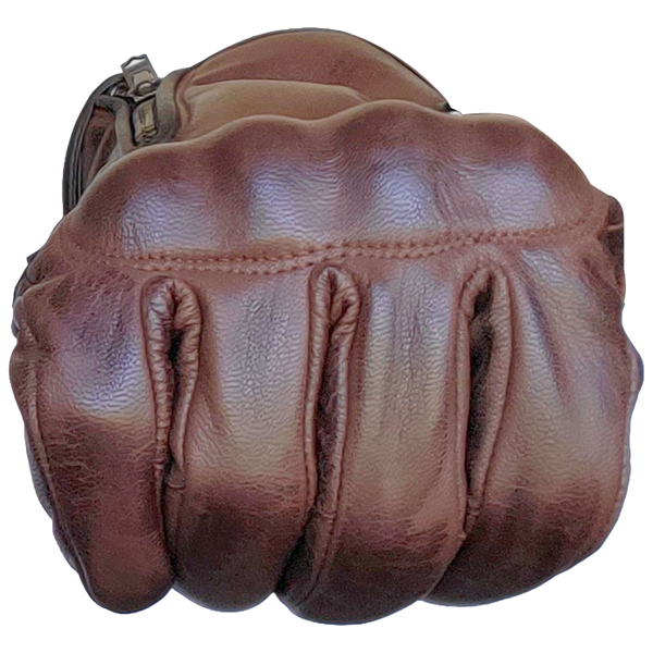 ZeeMen's BSP–02 Aniline Brown Leather Gloves