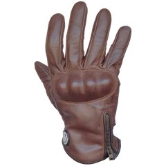 ZeeMen's BSP–02 Aniline Brown Leather Gloves