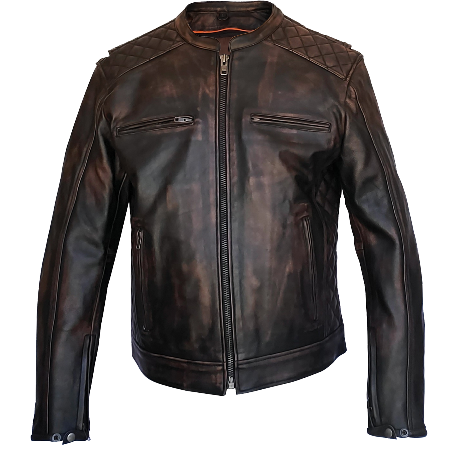 RBP–21 Brown Leather Jacket