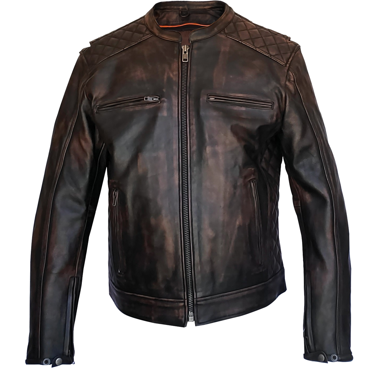 ジャケット・アウター OHOTORO Urban Leather Jacket brown 71wHAMwuFwL._UY1000_.jpg