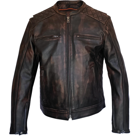 ANC–96 Black Leather Jacket