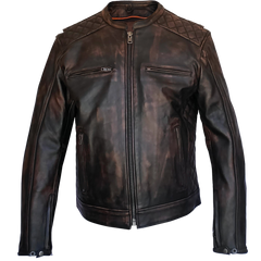 RBP–21 Brown Leather Jacket