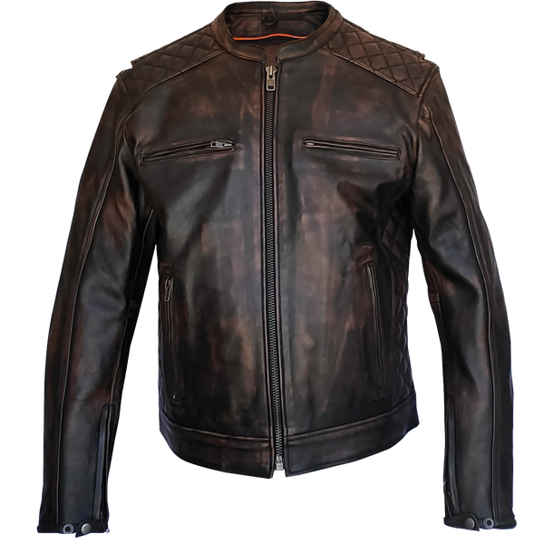 RBP–21 Brown Leather Jacket