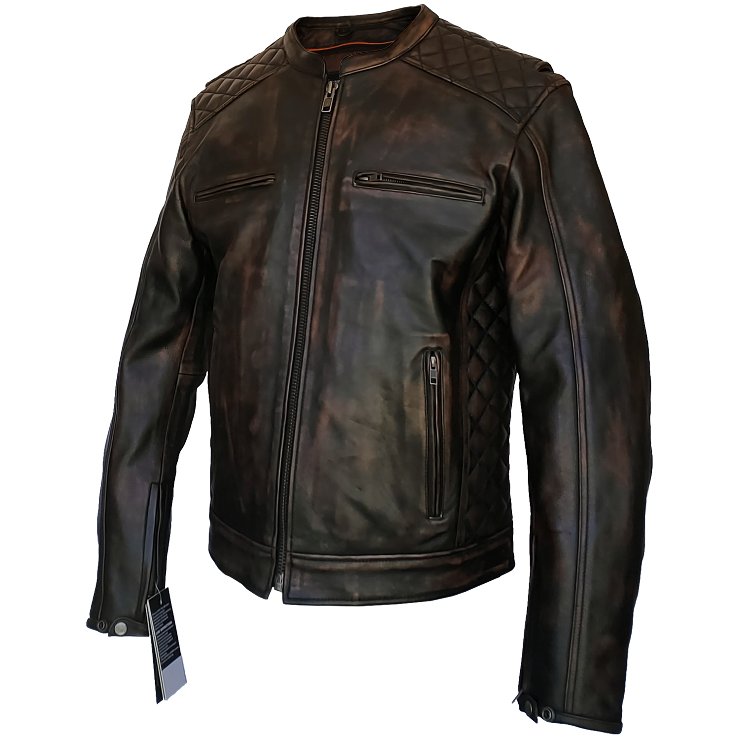 RBP–21 Brown Leather Jacket