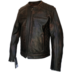 RBP–21 Brown Leather Jacket