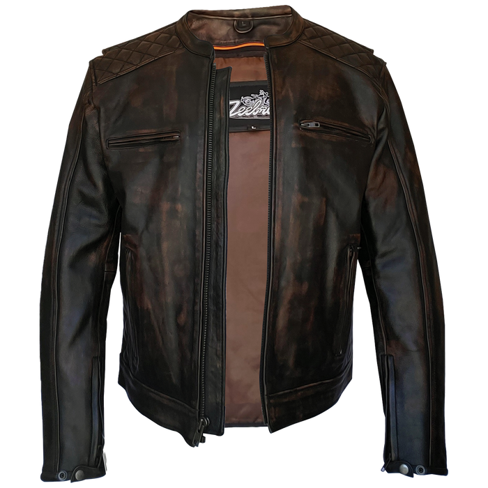 RBP–21 Brown Leather Jacket