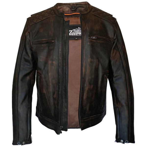 RBP–21 Brown Leather Jacket