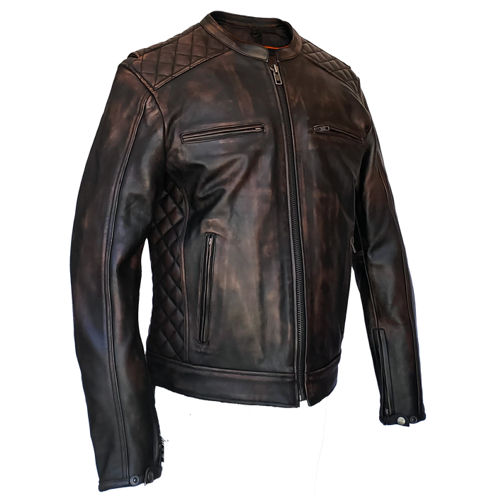 RBP–21 Brown Leather Jacket