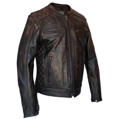 RBP–21 Brown Leather Jacket