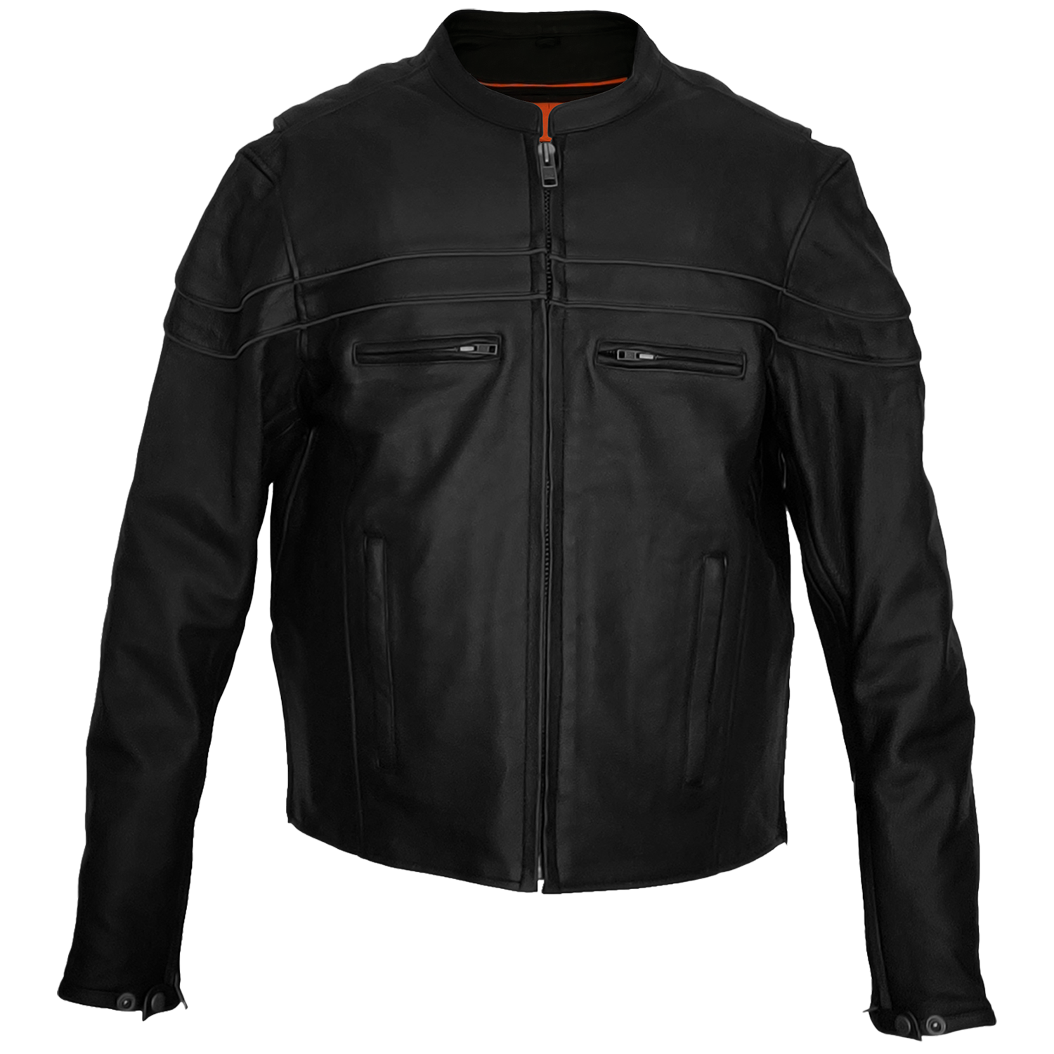 ANC–96 Black Leather Jacket