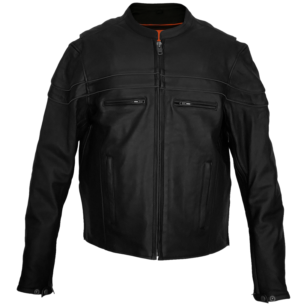 ANCâ96 Black Leather Jacket â Zeebro ANCâ96 Black Leather Jacket â Zeebro
