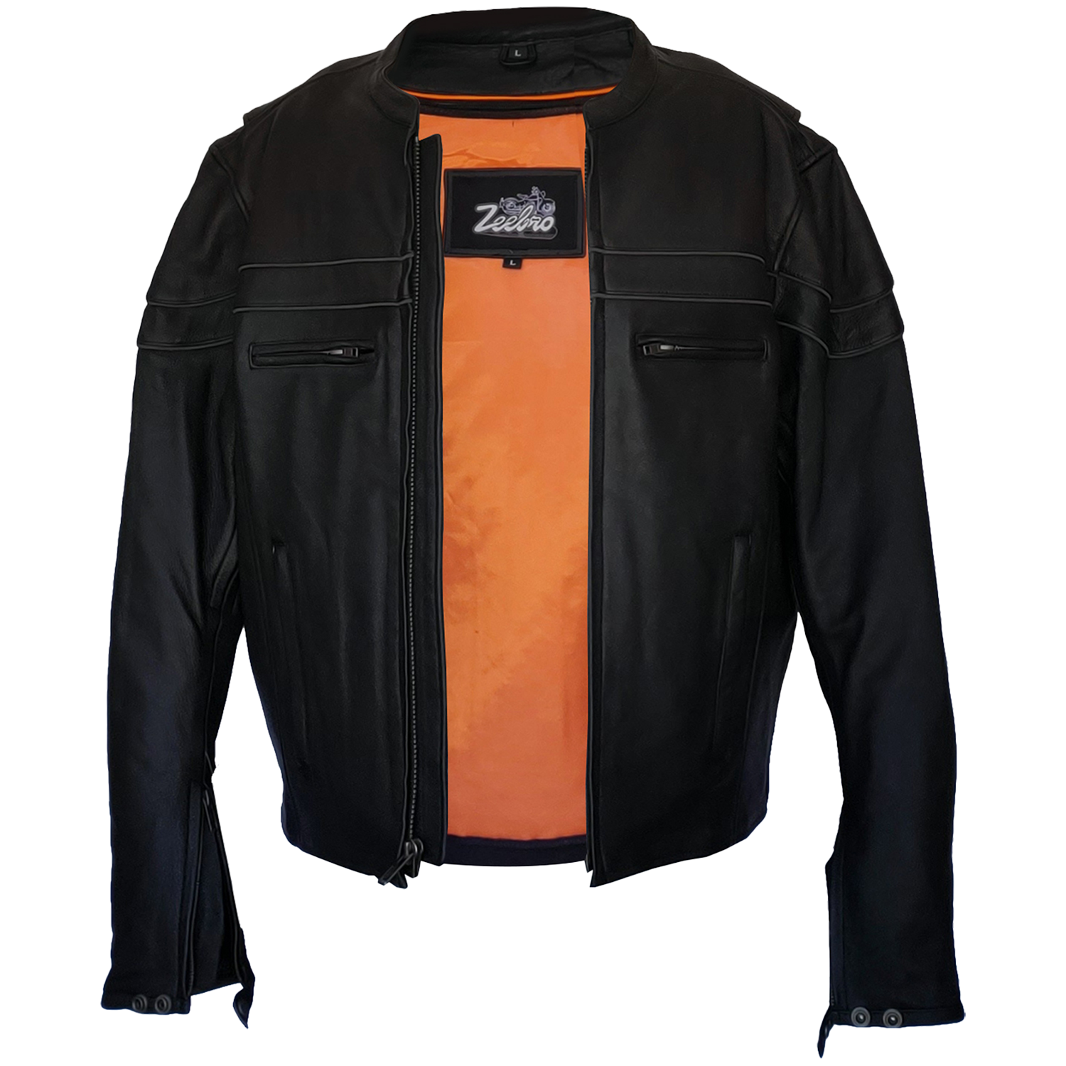 ANC–96 Black Leather Jacket