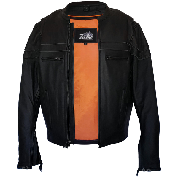 ANC–96 Black Leather Jacket