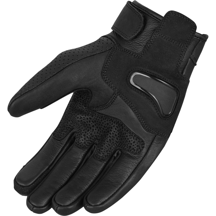 ZeeMen's AC–02 Protective Armor Black Leather Gloves