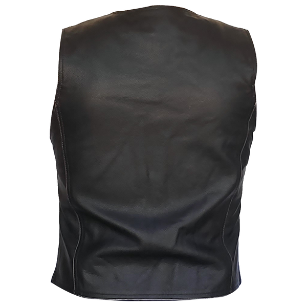 ZeeWomen's WX–231 Waxed Leather Women's Vest
