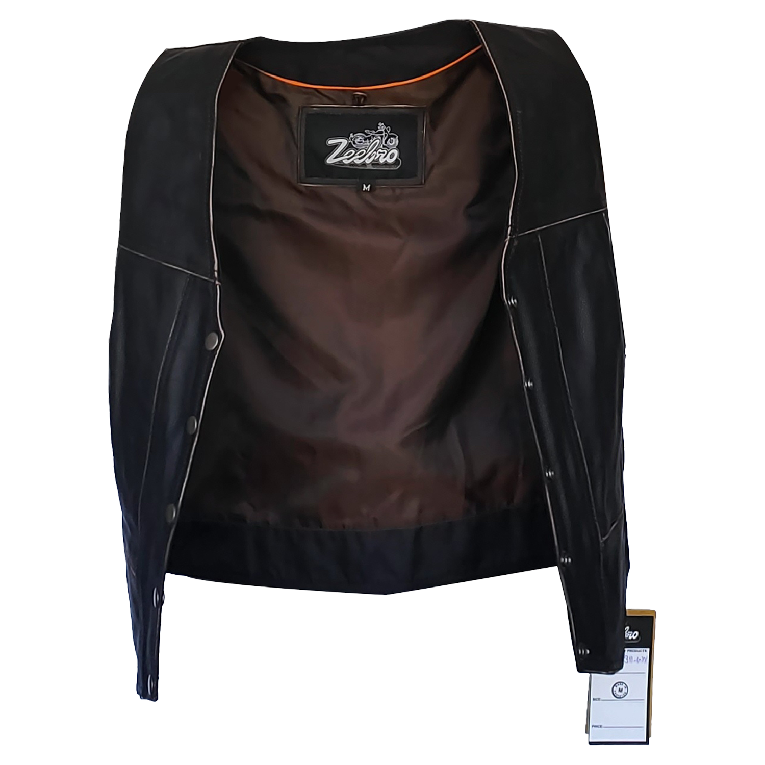 ZeeWomen's WX–231 Waxed Leather Women's Vest